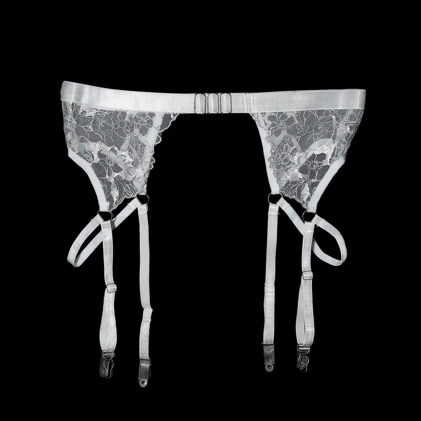 Brigitte Garter Belt – Strappy Lace Lingerie Accessory Melyssa