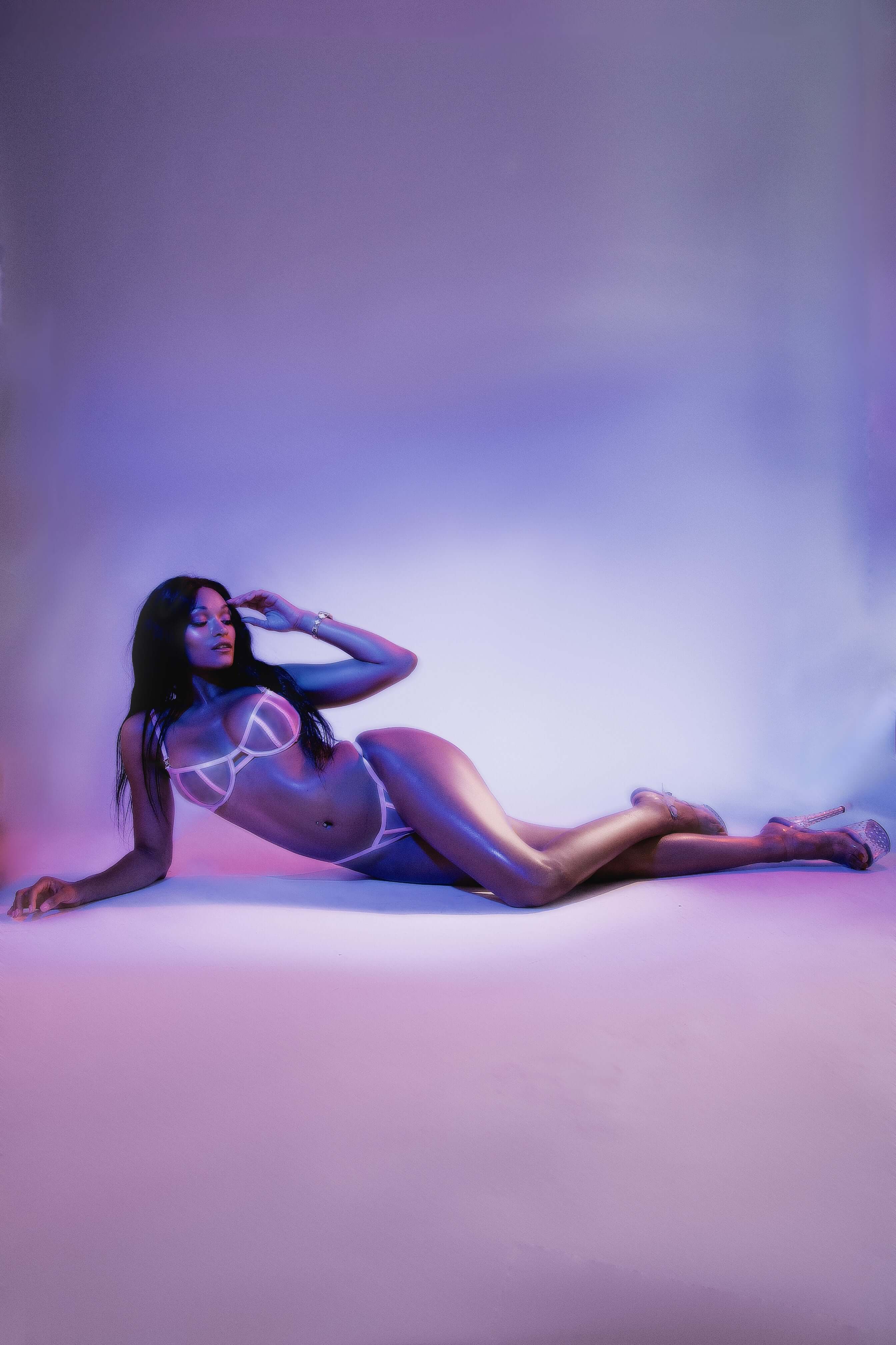 Colette Lilac & Pink Set Melyssa