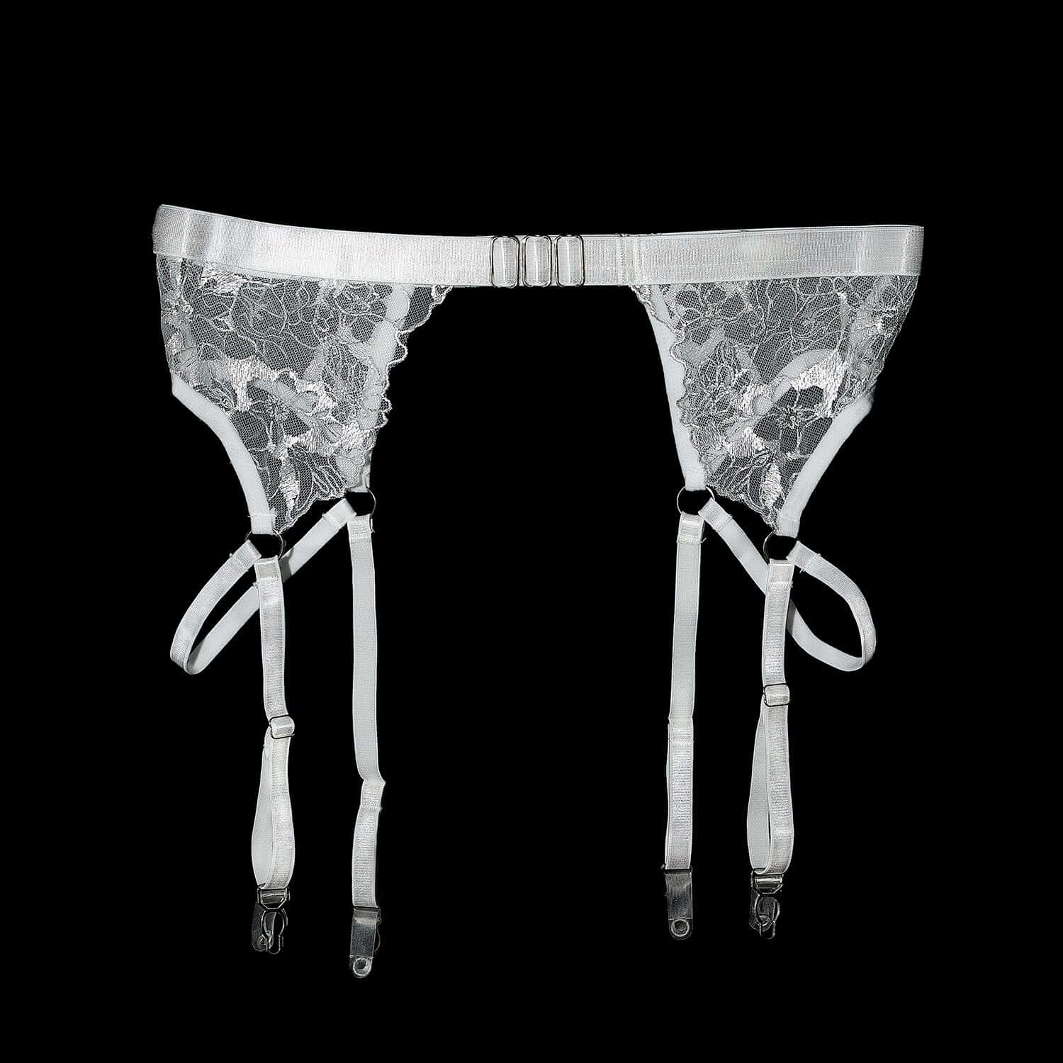 Brigitte Garter Belt – Strappy Lace Lingerie Accessory Melyssa