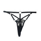 Brigitte Strappy Thong – Lace G-String Lingerie Melyssa