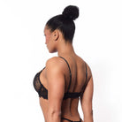 Aline Underwire Bra Black Lace Melyssa