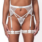 Brigitte Strappy Thong – Lace G-String Lingerie Melyssa